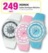 Xonix Ladies Analogue Watches-Each