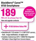 BlackBerry Curve 9720 Smartphone-On U Choose Flexi 100