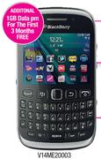 Blackberry Curve 9320 Smartphone-On U Choose Flexi 100