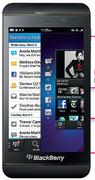 BlackBerry Z10 Smartphone-On U Choose Flexi 100
