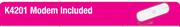 K4201 Modem Included-On Standard My Gig 1
