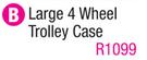 Voyager Large 4 Wheel Trolley Case