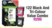 HP 122 Black And Tri-Colour Value Combo