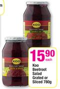 Koo Beetroot Salad Grated Or Sliced-780g Each