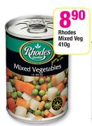 Rhodes Mixed Veg-410g
