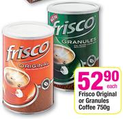Frisco Original Or Granules Coffee-750g Each