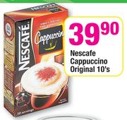 Nescafe Cappuccino Original-10's
