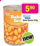 Great value Bake Beans-410g