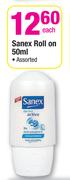 Sanex Roll On Assorted-50ml