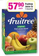 Fruitree Juice Assorted-5L