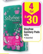Stayfree Sanitary Pads Assorted-4 x 10's
