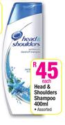 Head & Shoulders Shampoo Assorted-400ml