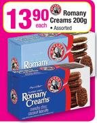 Romany Creams Assorted-200g Each