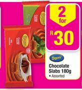 Beacon Chocolate Slabs Assorted-180g x 2's