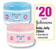 Johnson's Baby Jelly Scented Or Unsencted-250ml Each