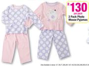 2 Pack Photo Mouse Pyjamas