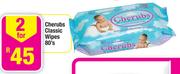 Cherubs Classic Wipes-2 x 80's