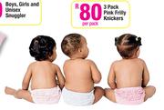 Pink-Frilly Knickers-3 Pack