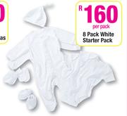 8 Pack White Starter Pack