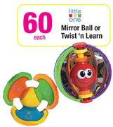 Little One Mirror Ball Or Twist 'n Learn