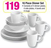 16 Piece Dinner Set