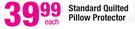  Standard Quilted Pillow Protector