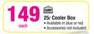 Camp Master 25L Cooler Box-Each