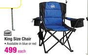 Camp Master King Size Chair