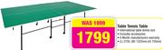Table Tennis Table