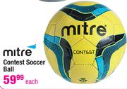 Mitre Contest Soccer Ball-Each