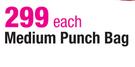 Medium Punch Bag-Each
