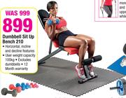 Dumbbell Sit Up Bench 210
