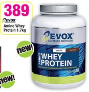 Evox Amino Whey Protein 1.7Kg