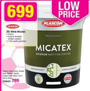 Plascon 20L White Micatex