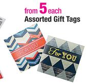 Gift Tags Assorted-Each
