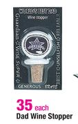 Dad Wine Stopper