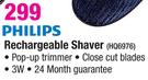 Philips Rechargeable Shaver HQ6976