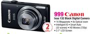 Canon Ixus 132 Black Digital Camera