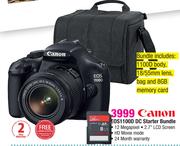 Canon EOS1100D DC Starter Bundle