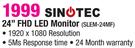 Sinotec 24" FHD LED Monitor SLEM-24MF