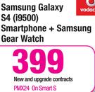 Samsung Galaxy S4 i9500 Smartphone+ Samsung Gear Watch-On Smart S