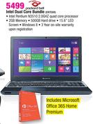 Packard Bell Intel Dual Core Bundle ENTE69