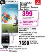 Samsung Galaxy S4 i9500 Smartphone+ Samsung Gear Watch