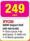 Ryobi 500W Impact Drill HID-500 HLINE