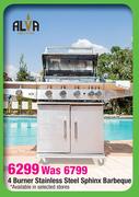 Alva 4 Burner Stainless Steel Sphinx Barbeque 
