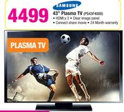 Samsung 43" Plasma TV PS43F4000