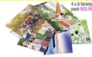 4 x 6 Variety Pack