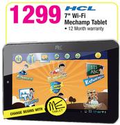 HCL 7" Wi-Fi Mechamp Tablet