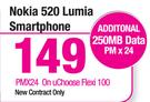 Nokia 520 Lumia Smartphone-On uChoose Flexi 100