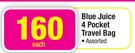 Blue Juice 4 Pocket Travel Bag-Each